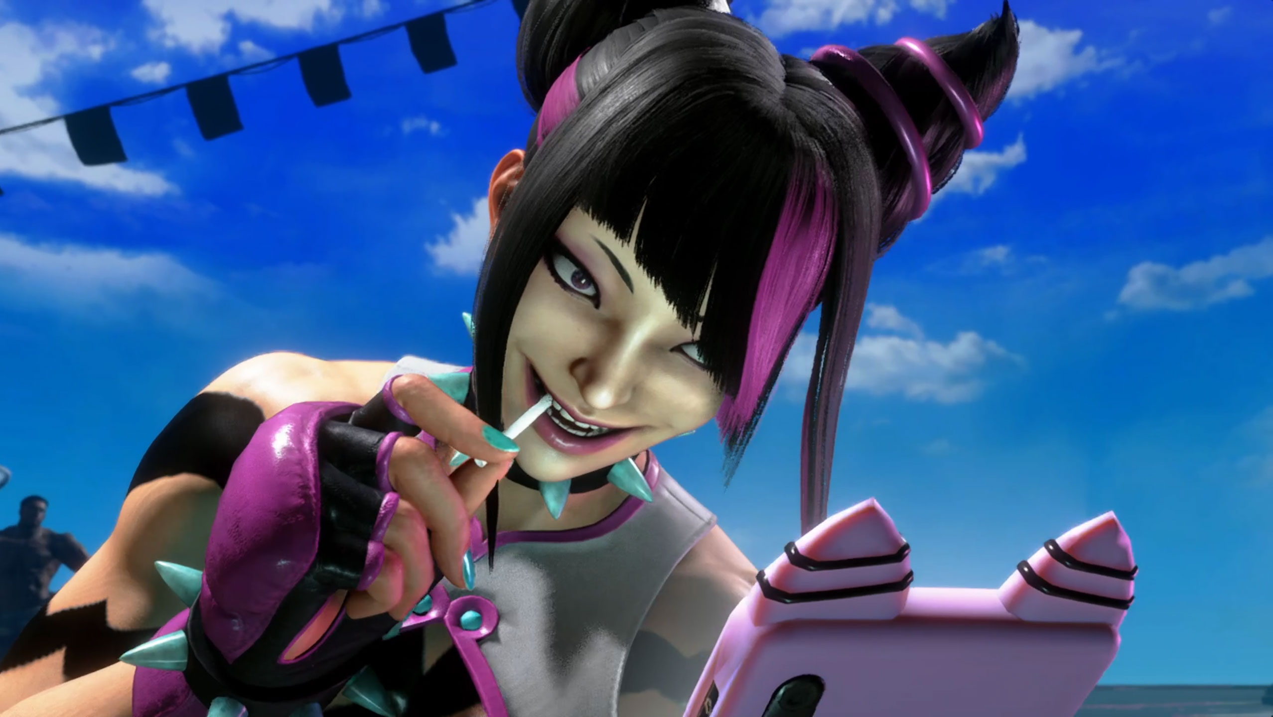 This is Juri in Street Fighter 6